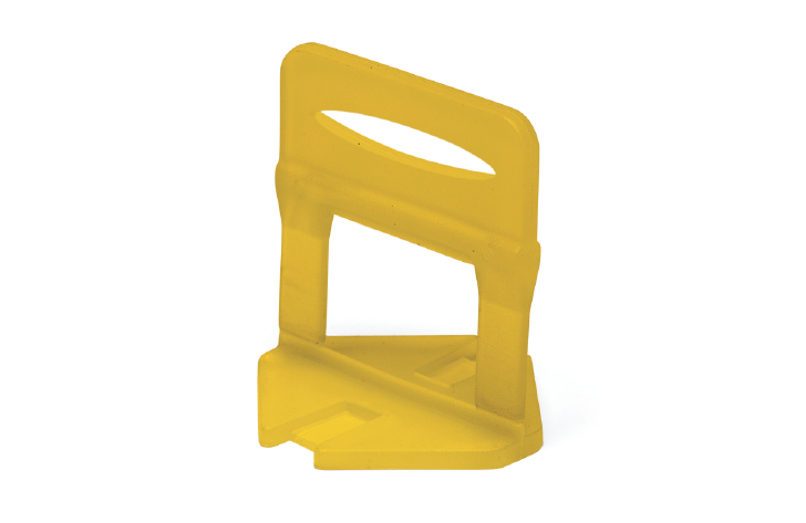 Espaciador autonivelante 2mm Amarillo clip x 100/und